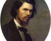 伊凡 尼古拉耶维奇 克拉姆斯柯依 : Self Portrait